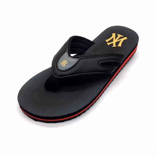 Nuevas zapatillas personalizadas para mujer y hombre, chanclas de verano de PVC, sandalias de playa