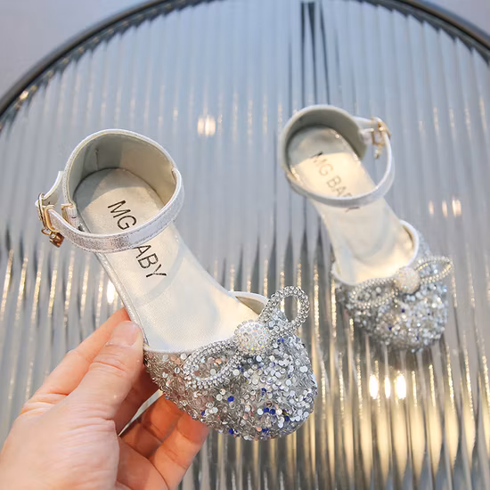 Hws002 zapatos de novia de tacón alto zapato de vestir de novia blanco